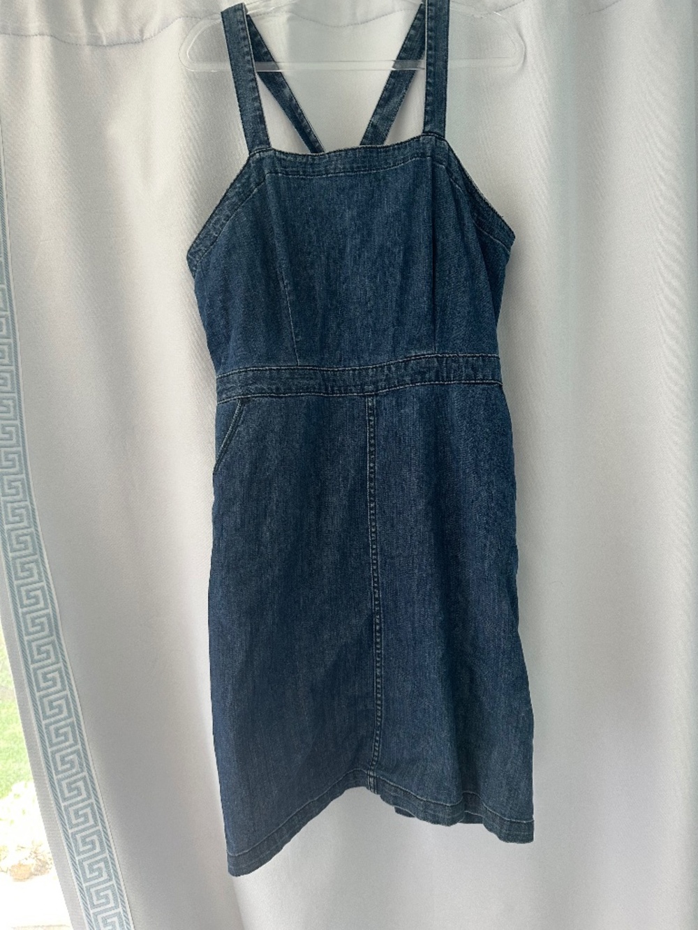 Universal thread sleeveless denim dress